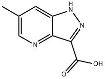 6-Methyl-1H-pyrazolo[4,3-b]pyridine-3-carboxylic acid Structure