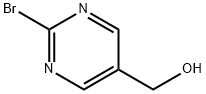 5-Pyrimidinemethanol, 2-bromo- Structure