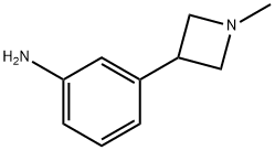 Benzenamine, 3-(1-methyl-3-azetidinyl)- Structure