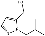 (1-isobutyl-1H-pyrazol-5-yl)methanol 구조식 이미지