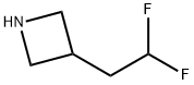 3-(2,2-Difluoroethyl)azetidine Structure