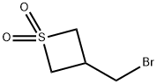 Thietane, 3-(bromomethyl)-, 1,1-dioxide Structure