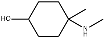 Cyclohexanol, 4-methyl-4-(methylamino)- Structure
