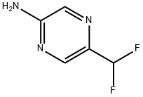 5-(difluoromethyl)pyrazin-2-amine Structure