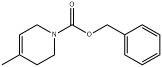 Benzyl 4-methyl-3,6-dihydro-2H-pyridine-1-carboxylate 구조식 이미지