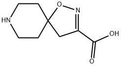 1-Oxa-2,8-diazaspiro[4.5]dec-2-ene-3-carboxylic acid Structure