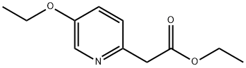 ethyl 2-(5-ethoxypyridin-2-yl)acetate 구조식 이미지