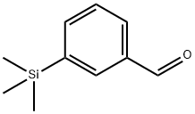 Benzaldehyde, 3-(trimethylsilyl)- Structure