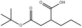 Butanedioic acid, 2-propyl-, 4-(1,1-dimethylethyl) ester Structure