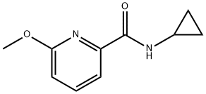 N-Cyclopropyl-6-methoxypyridine-2-carboxamide Structure