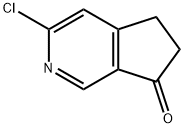 7H-Cyclopenta[c]pyridin-7-one, 3-chloro-5,6-dihydro- Structure