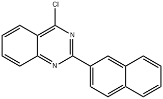 Quinazoline, 4-chloro-2-(2-naphthalenyl)- Structure