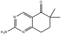 2-Amino-6,6-dimethyl-5,6,7,8-tetrahydroquinazolin-5-one Structure