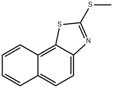 Naphtho[2,1-d]thiazole, 2-(methylthio)- 구조식 이미지