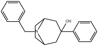 8-Benzyl-3-Phenyl-8-Azabicyclo[3.2.1]Octan-3-Ol(WX125320) 구조식 이미지