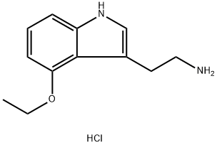 2-(4-ethoxy-1H-indol-3-yl)ethan-1-amine hydrochloride Structure