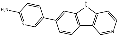 2-Pyridinamine, 5-(5H-pyrido[4,3-b]indol-7-yl)- Structure