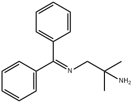 1,2-Propanediamine, N1-(diphenylmethylene)-2-methyl- Structure