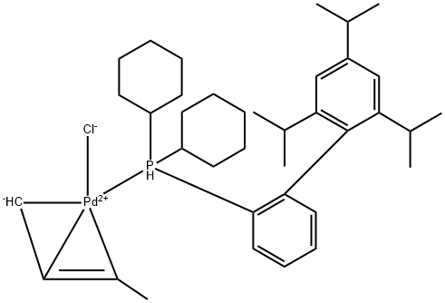 XPhos Pd(crotyl)Cl Structure