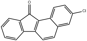 11H-Benzo[a]fluoren-11-one, 3-chloro- Structure