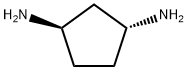 1,3-Cyclopentanediamine, (1R,3R)- Structure