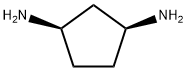 1,3-Cyclopentanediamine, (1R,3S)- Structure