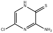 2(1H)-Pyrazinethione, 3-amino-5-chloro- Structure