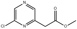 2-Pyrazineacetic acid, 6-chloro-, methyl ester Structure