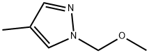 1-(methoxymethyl)-4-methyl-1H-pyrazole 구조식 이미지