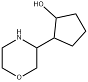 2-(morpholin-3-yl)cyclopentan-1-ol 구조식 이미지
