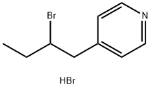 4-(2-bromobutyl)pyridine hydrobromide Structure