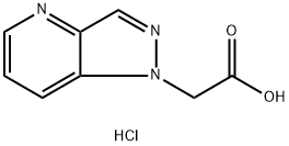 2-{1H-pyrazolo[4,3-b]pyridin-1-yl}acetic acid dihydrochloride 구조식 이미지