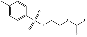 Ethanol, 2-(difluoromethoxy)-, 1-(4-methylbenzenesulfonate) 구조식 이미지