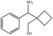 Cyclobutanemethanol, 1-(aminophenylmethyl)- Structure