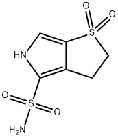 1,1-Dioxo-2h,3h,5h-1lambda6-thieno[2,3-c]pyrrole-4-sulfonamide Structure