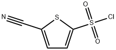 5-cyanothiophene-2-sulfonyl chloride Structure