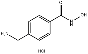 4-(aminomethyl)-N-hydroxybenzamide hydrochloride 구조식 이미지