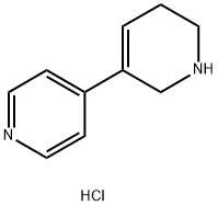 4-(1,2,5,6-tetrahydropyridin-3-yl)pyridine hydrochloride Structure