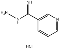 N-aminopyridine-3-carboximidamide hydrochloride Structure