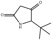 5-tert-butylpyrrolidine-2,4-dione Structure