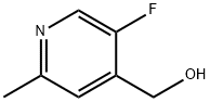 (5-fluoro-2-methyl-4-pyridyl)methanol Structure