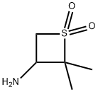 3-amino-2,2-dimethyl-1lambda6-thietane-1,1-dione Structure