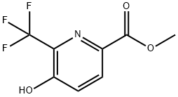 Methyl 5-hydroxy-6-(trifluoromethyl)picolinate Structure