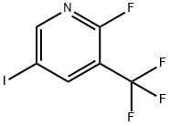 2-fluoro-5-iodo-3-(trifluoromethyl)pyridine Structure