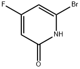 2(1H)-Pyridinone, 6-bromo-4-fluoro- 구조식 이미지