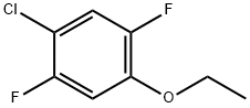 Benzene, 1-chloro-4-ethoxy-2,5-difluoro- Structure