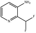 3-Pyridinamine, 2-(difluoromethyl)- Structure