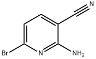 3-Pyridinecarbonitrile, 2-amino-6-bromo- Structure