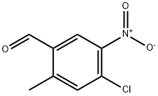 4-Chloro-2-methyl-5-nitro-benzaldehyde Structure