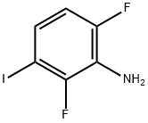 Benzenamine, 2,6-difluoro-3-iodo- Structure